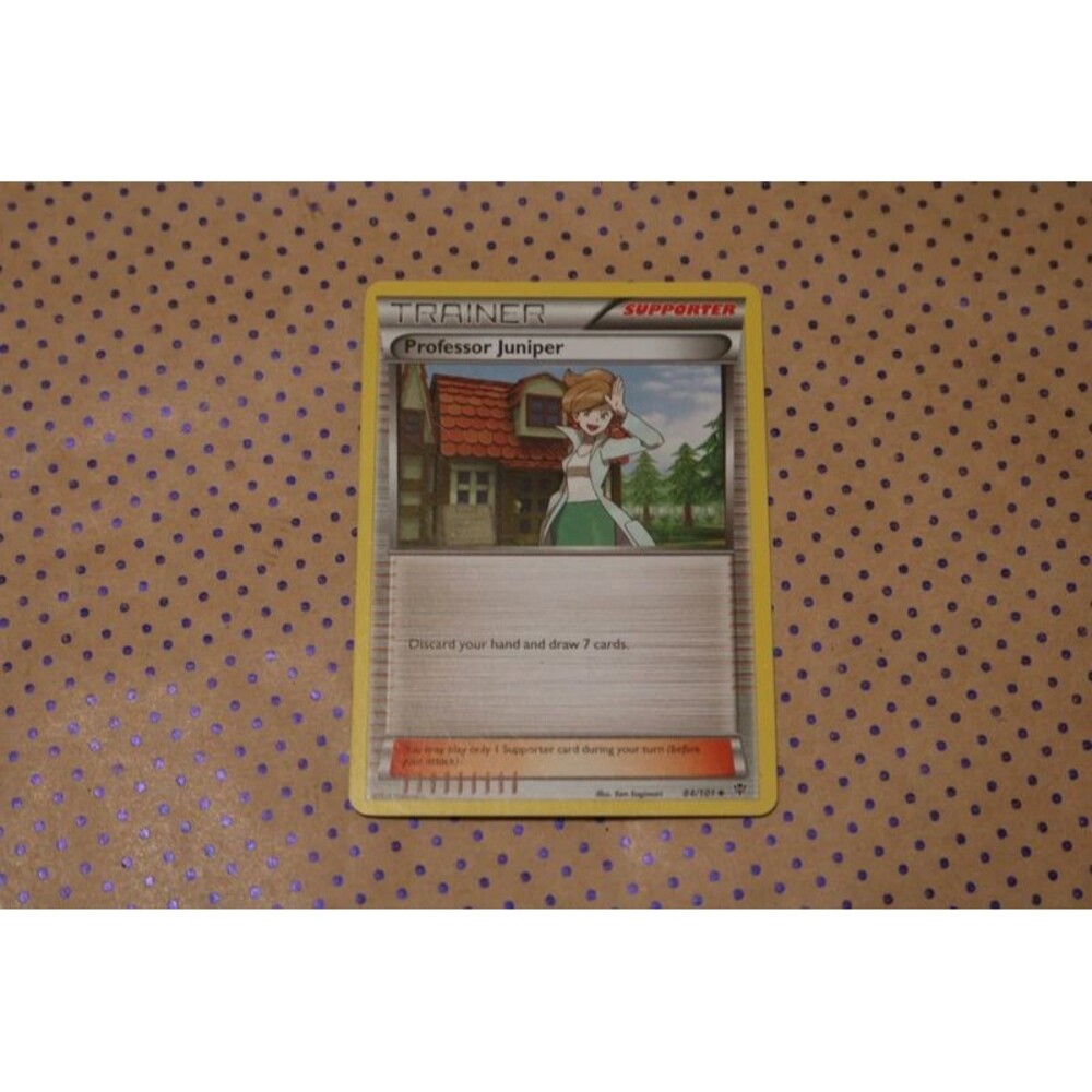 Professor Juniper 84/101 Pokemon Card (2013)